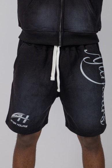 AFTER SUNSET SHORTS — BLACK