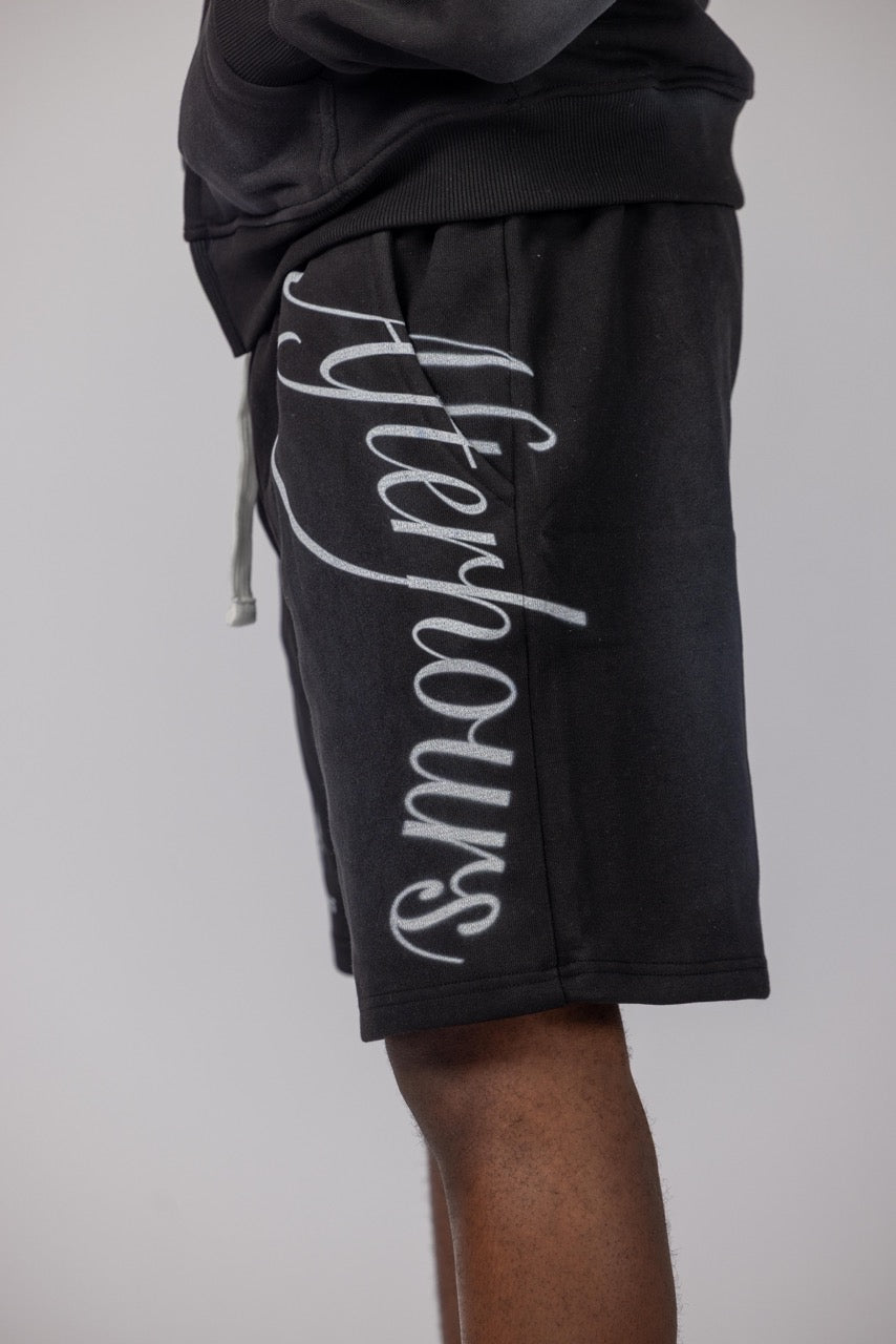 AFTER SUNSET SHORTS — BLACK