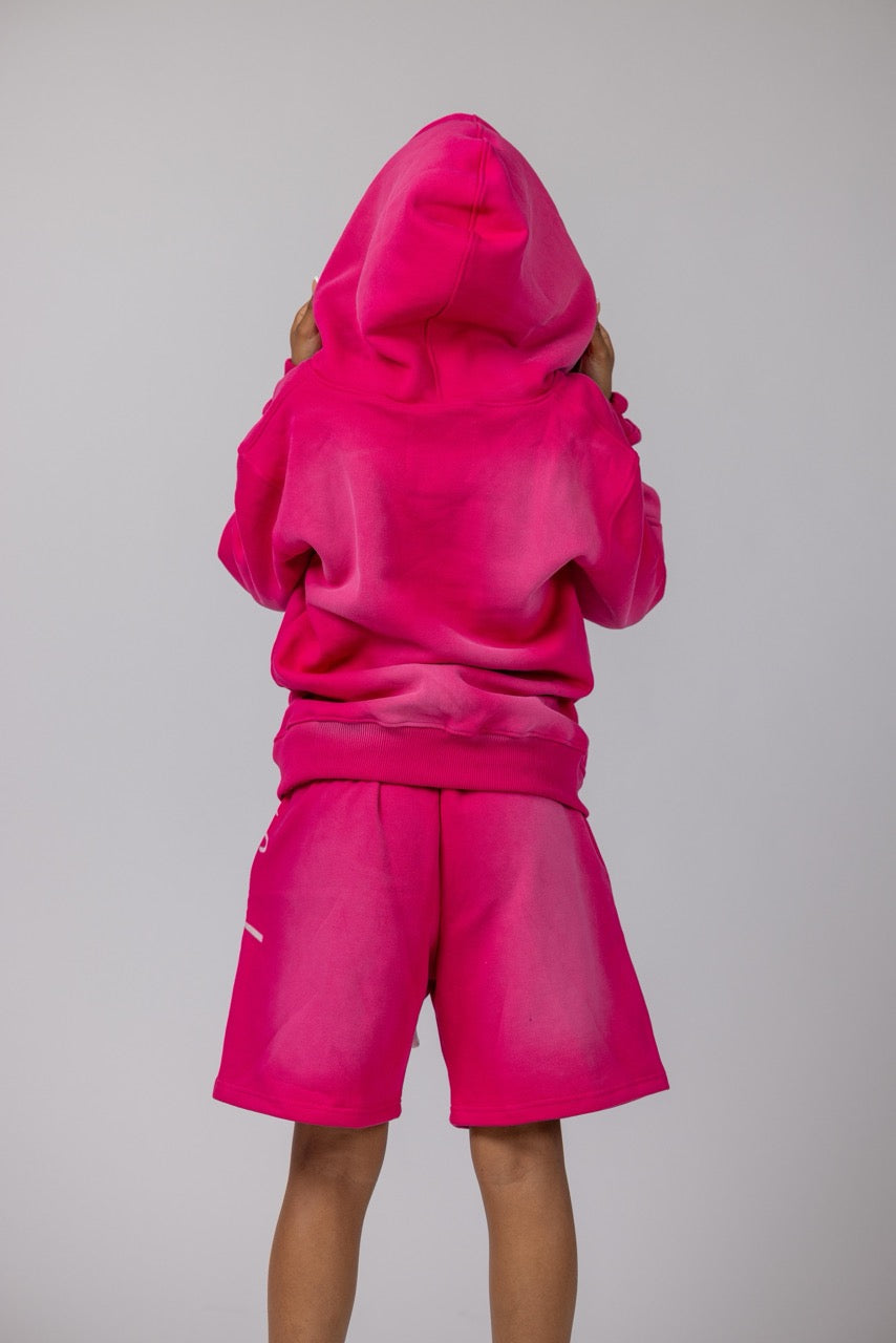 AFTER SUNSET HOODIE — PINK